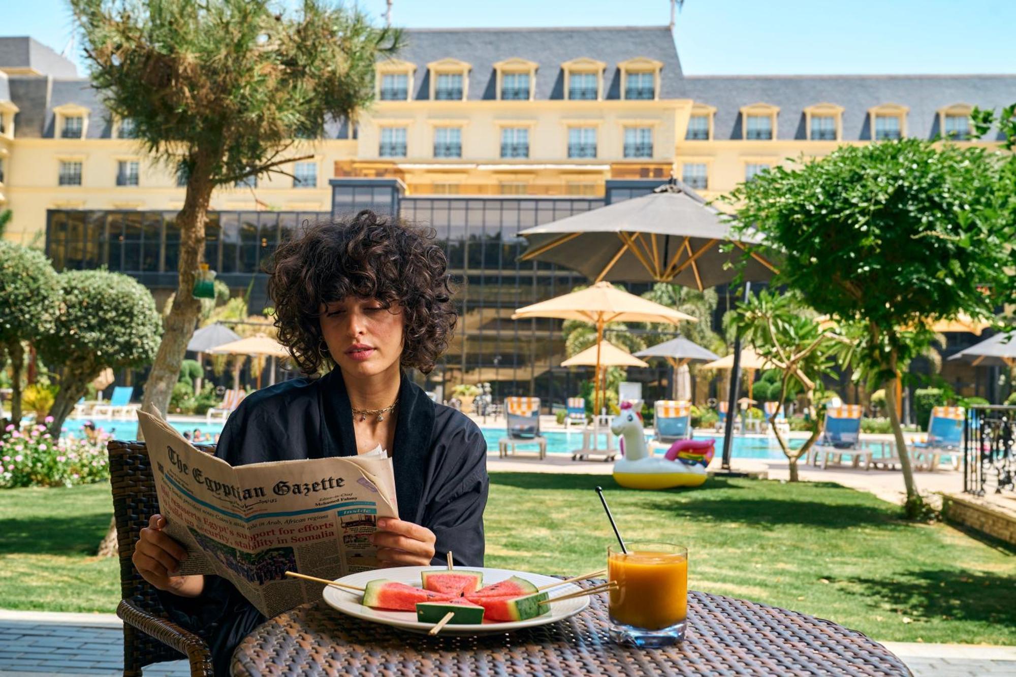 Renaissance Cairo Mirage City Hotel Ngoại thất bức ảnh The hotel's garden